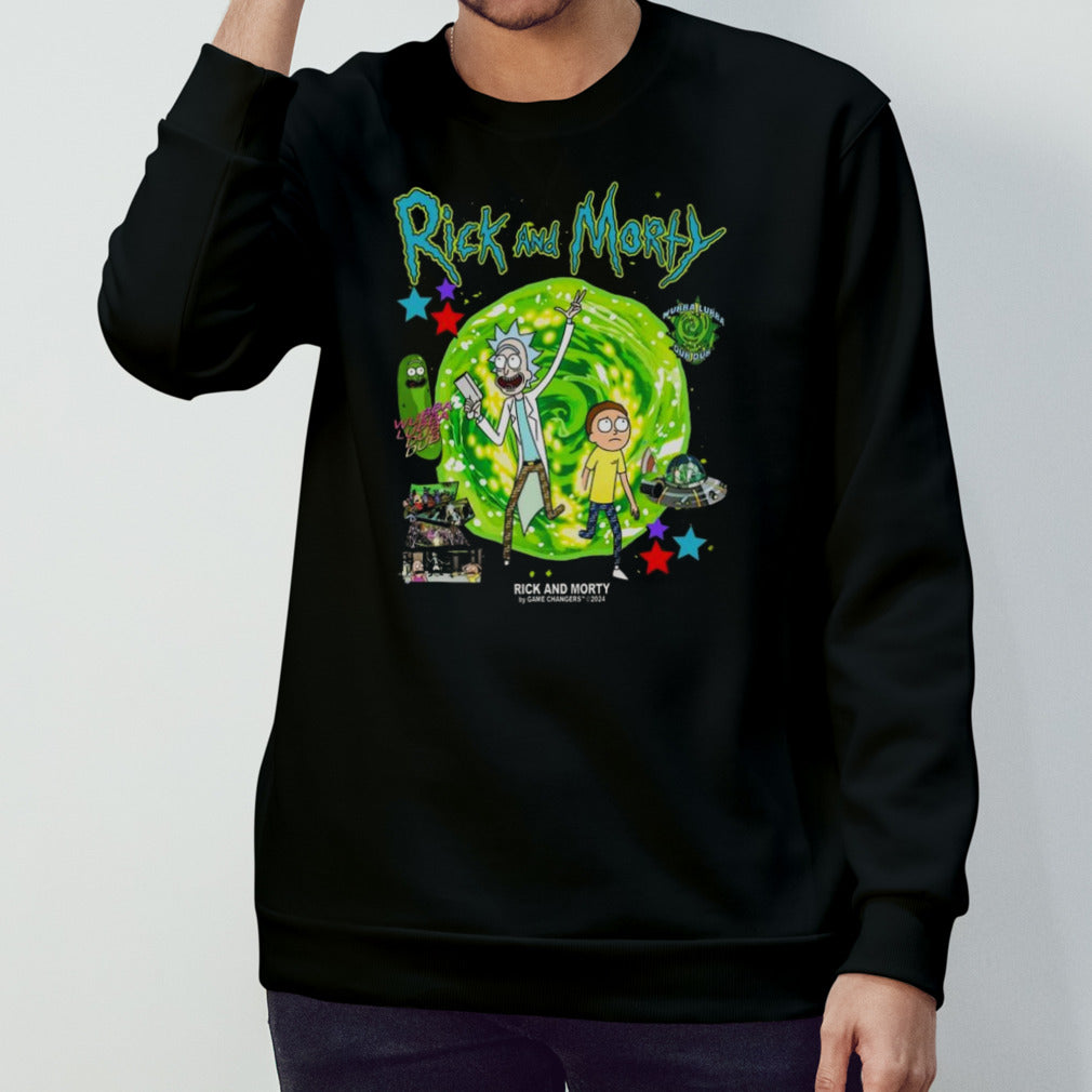 Rick And Morty Wubba Lubba Dub Dub Graphic T-shirt