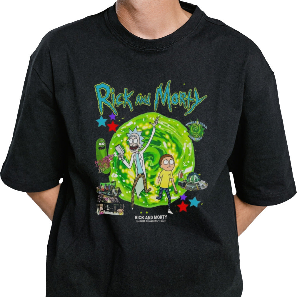 Rick And Morty Wubba Lubba Dub Dub Graphic T-shirt