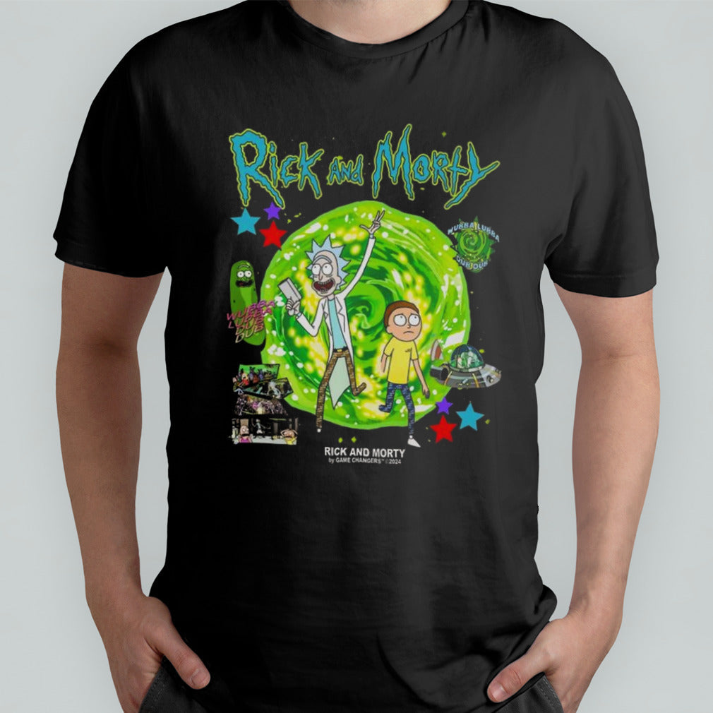 Rick And Morty Wubba Lubba Dub Dub Graphic T-shirt