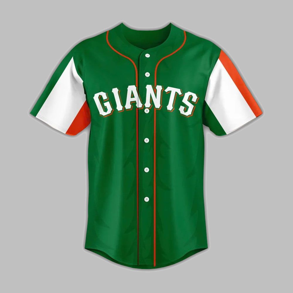 SF Giant Irish Heritage Night Jersey Giveaway 2025 - Grishko.com