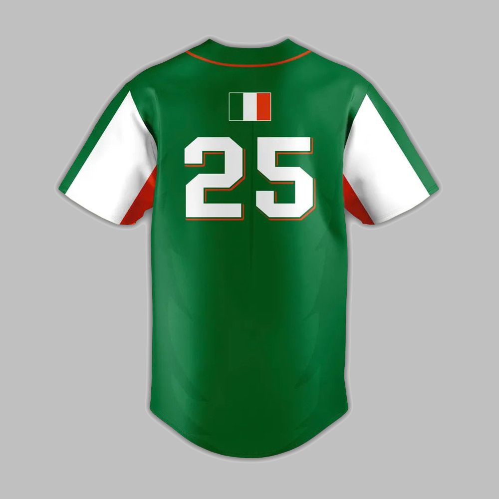 SF Giant Irish Heritage Night Jersey Giveaway 2025 - Grishko.com