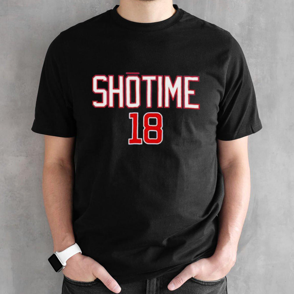 SHOTIME 18 cubs shirts