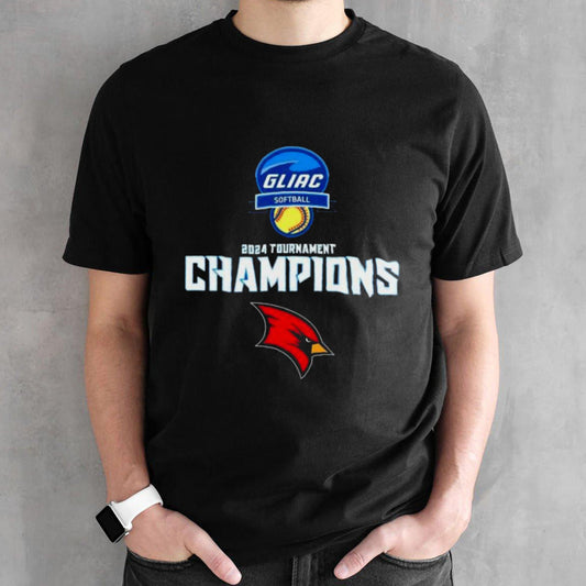 Saginaw Valley State Cardinals Softball 2024 Tournament Champions shirt