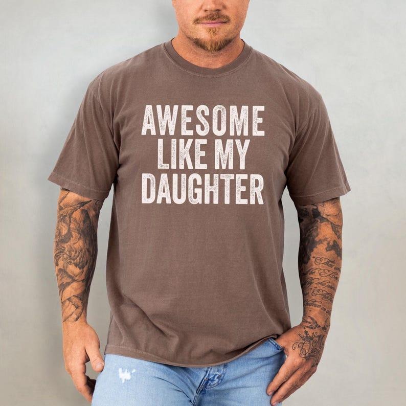 [Sale up to 50%]Dad Gift From Daughter - Funny Dad Comfort Colors T-Shirt, Father Shirt, Father's Day Gift