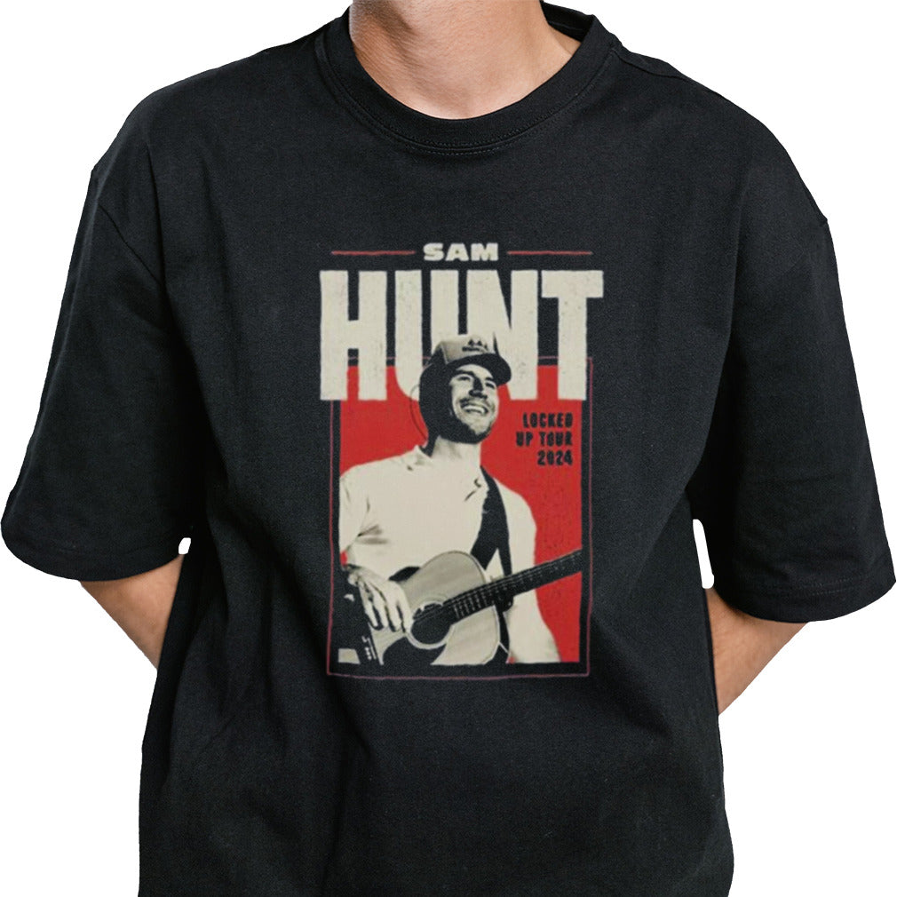Sam Hunt Locked Up 2024 Tour Shirt