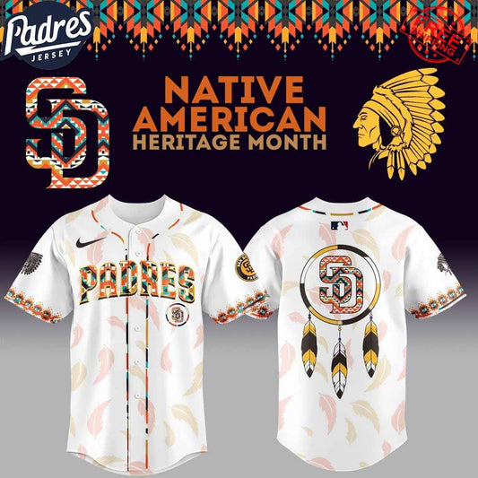San Diego Padres x Native American Heritage Baseball Jersey - Padres Jersey Oasis: Elevate Your Baseball Style Game