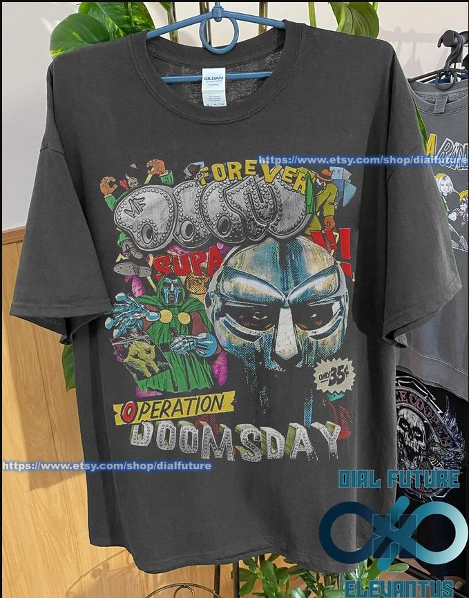Wholesale Vintage MF Doom Hip Hop Shirt, 90s Rap Sweatshirt Gift