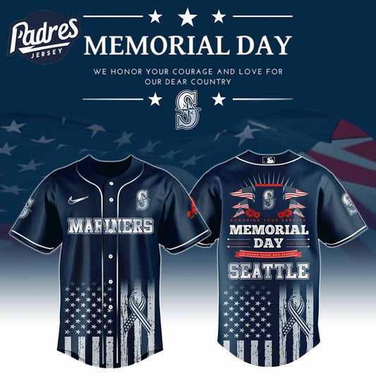 Seattle Mariners Special Memorial Day Baseball Jersey - Padres Jersey Oasis: Elevate Your Baseball Style Game