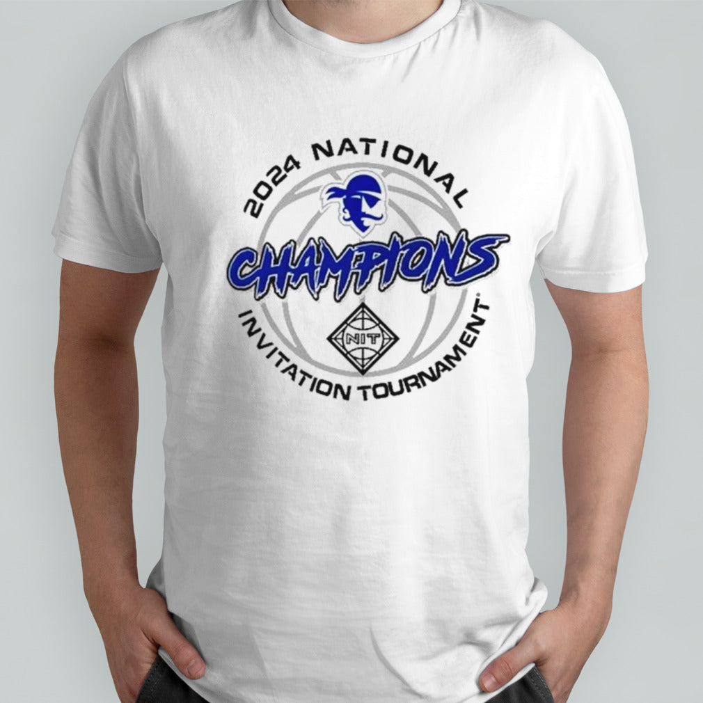 Seton Hall Pirates 2024 National Invitation Tournament Champions shirts