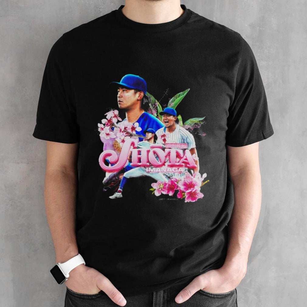 ShÅta Imanaga Gardens Cherry Blossom Vintage T-shirt