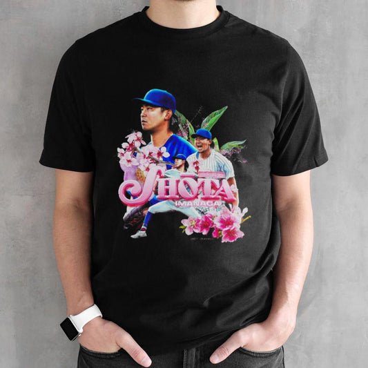 ShÅta Imanaga Gardens Cherry Blossom Vintage T-shirt
