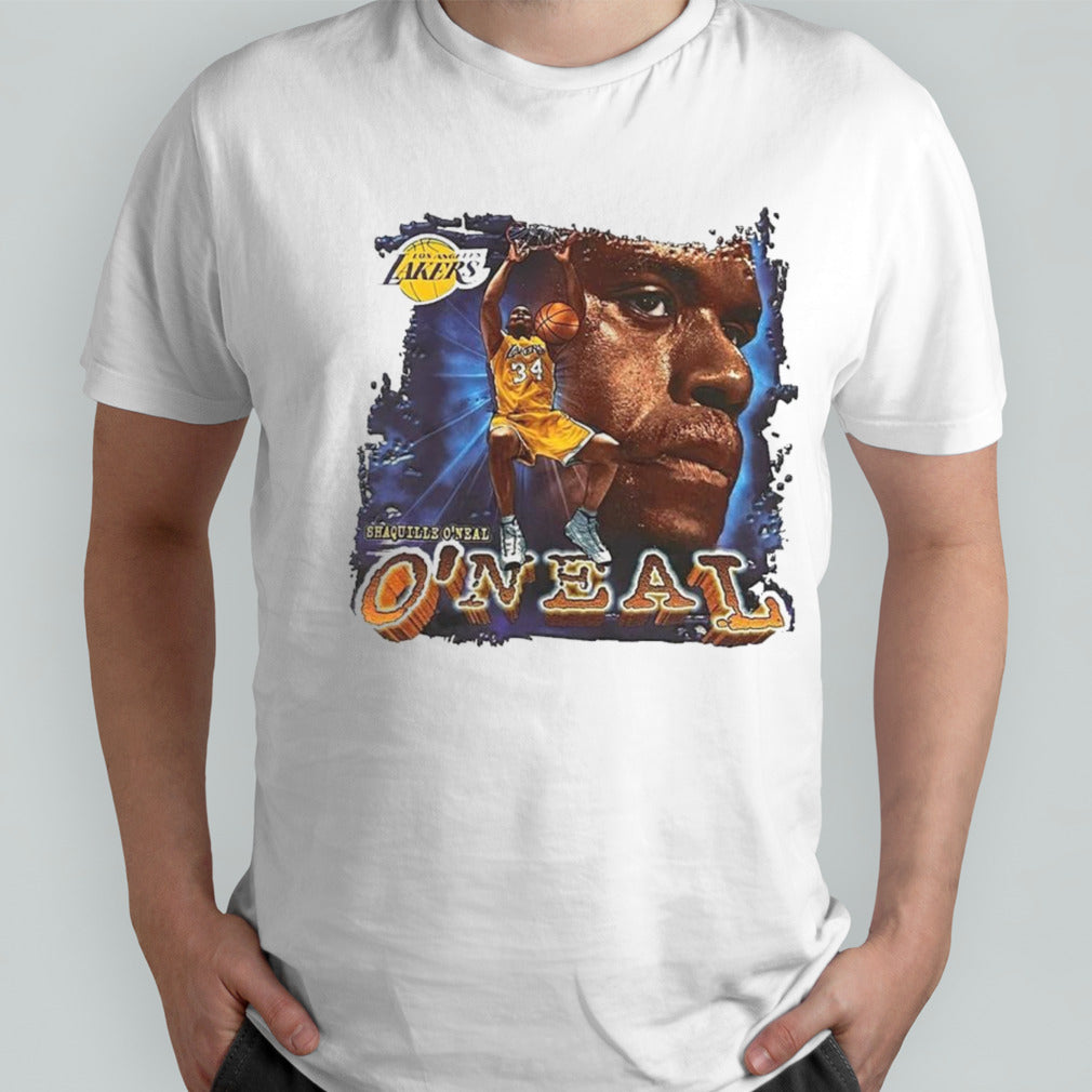 Shaquille Osâ€™neal Los Angeles Lakers vintage shirts