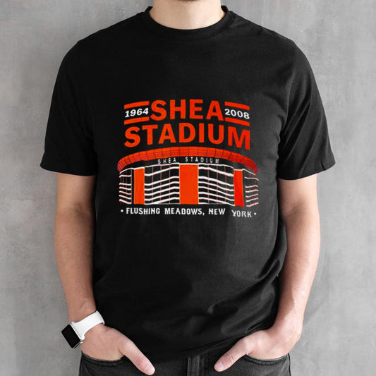 Shea Stadium New York Retro Baseball Park Vintage Old School Shirt