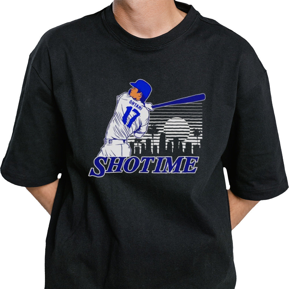 Shohei Ohtani Shotime Skyline Los Angeles Dodger shirt
