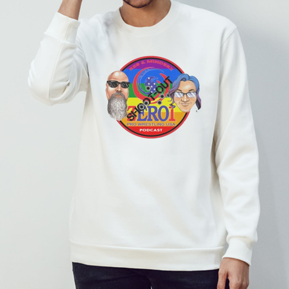 Shoot-out Zero1 pro wrestling USA podcast shirt