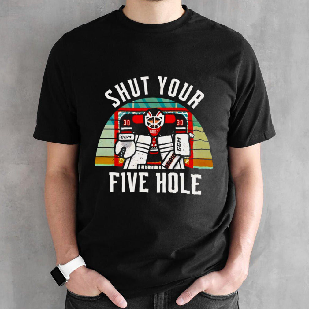 Shut your five hole vintage shirt