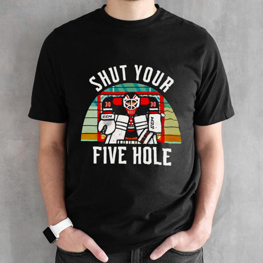 Shut your five hole vintage shirt