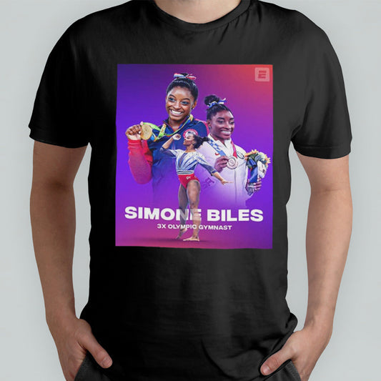 Simone Biles Qualifies For Paris She Posted The Top Score At The USAG Trials 2024 3x Olympic Gymnast T-Shirt