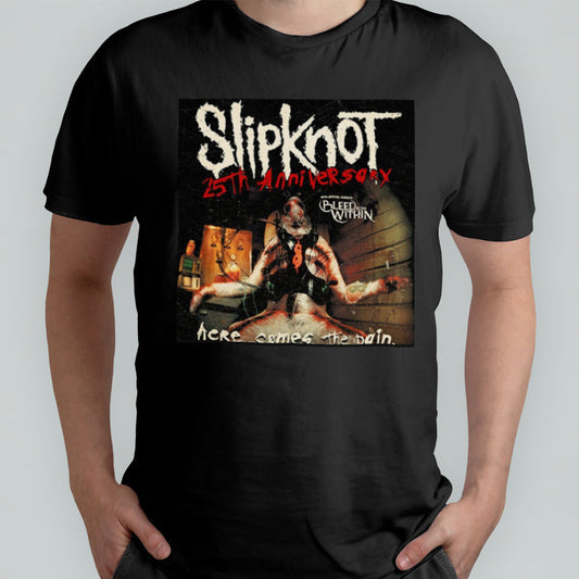 Slipknot 25th Anniversary World Tour 2024 Here Come The Pain shirt