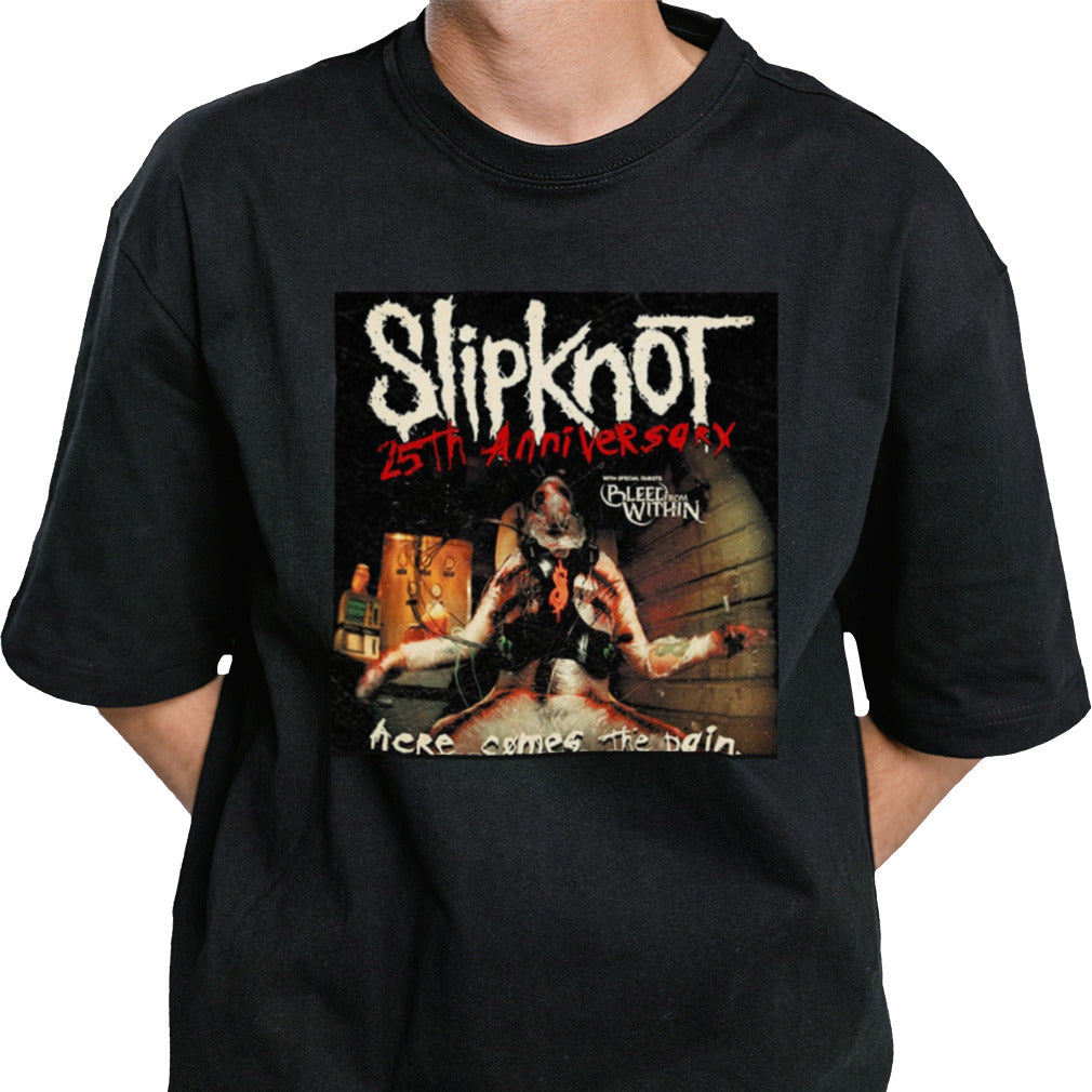 Slipknot 25th Anniversary World Tour 2024 Here Come The Pain shirt