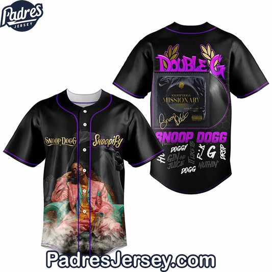 Snoop Dogg's Snoopify Baseball Jersey Outfit - Padres Jersey Oasis: Elevate Your Baseball Style Game