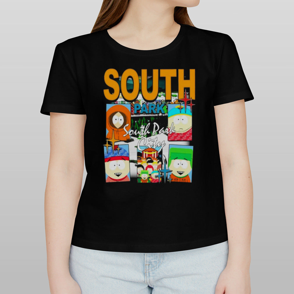 South Park South Park City Graphic T-shirt