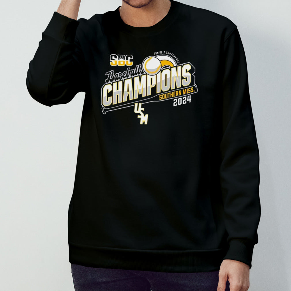 Southern Mississippi Golden Eagles 2024 Sun Belt Baseball Tournament Champions shirt