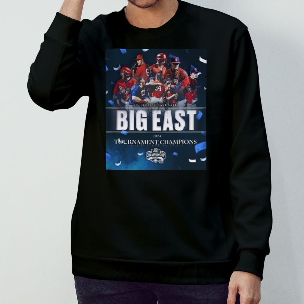 St. Johnâ€™s Baseball 2024 Big East Tournament Champions shirt