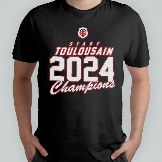 Stade Toulousain 2024 Champions Polo T-Shirt