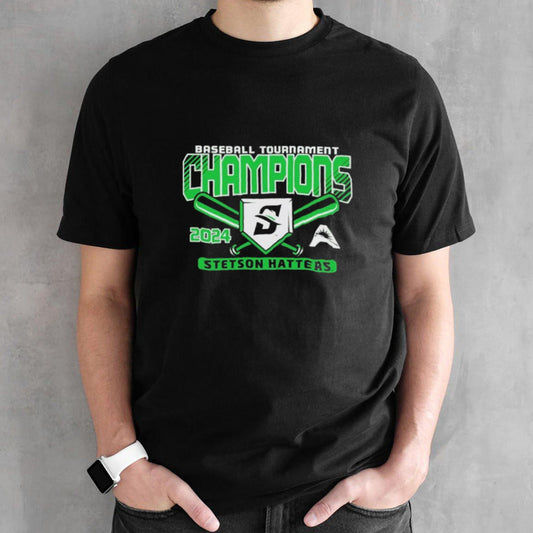 Stetson University Baseball 2024 ASUN Tournament Champions T-Shirt