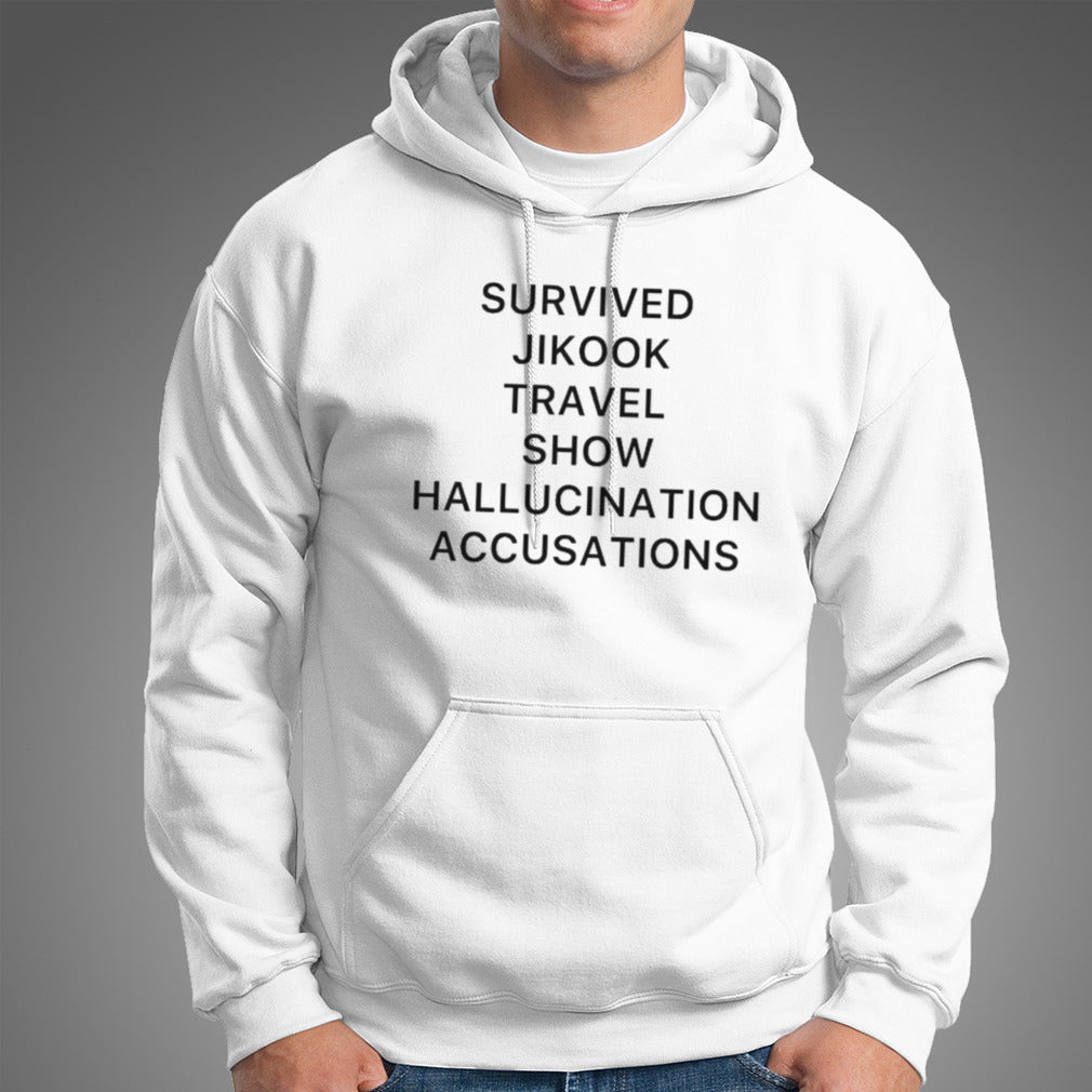 Survived Jikook Travel Show Hallucination Accusations T-shirt