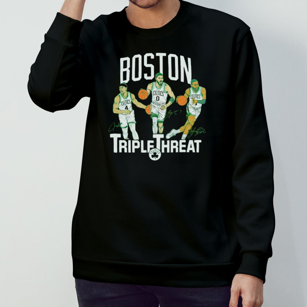 Tatum Brown Celtics Triple Threat Holiday shirt