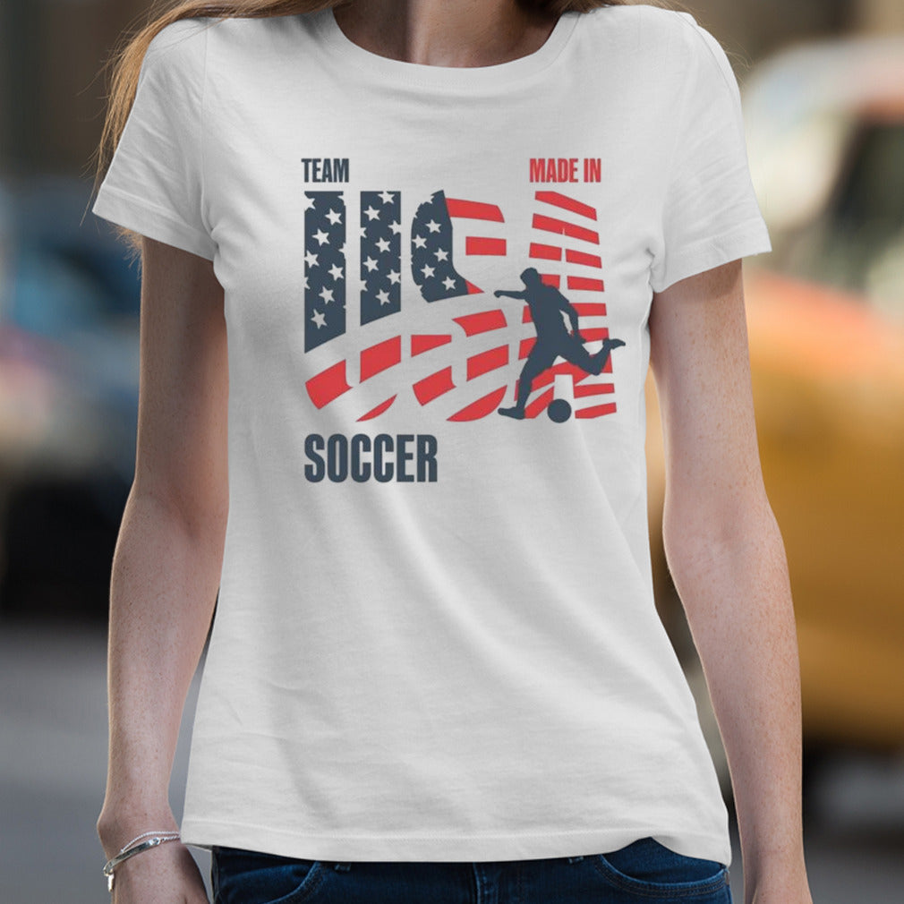 Team Soccer Made In USA Olympic T-shirt
