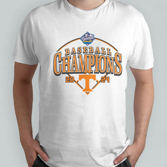 Tennessee Baseball 2024 SEC Conference Tournament Champions Curveball Break shirt