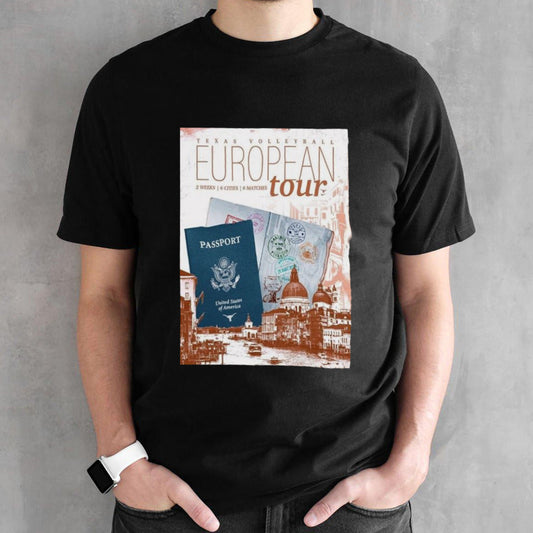 Texas Volleyball European Tour First Stop In Istanbul Turkey 2024 Shirt