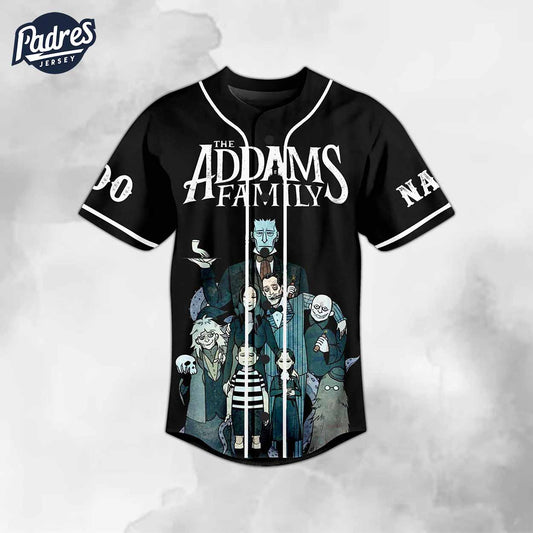 The Addams Family Tombstones Factory Custom Baseball Jersey - Padres Jersey Oasis: Elevate Your Baseball Style Game