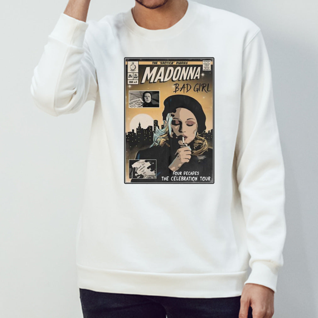 The Erotica Diaries Madonna bad girl four decades the celebration tour shirts