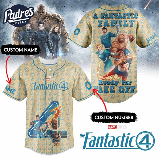 The Fantastic Four Movie Baseball Jersey - Padres Jersey Oasis: Elevate Your Baseball Style Game