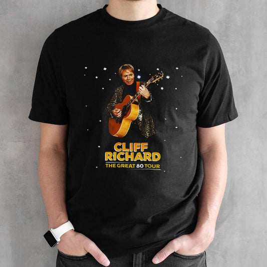 The Great 80sâ€™s Tour Cliff Richard shirts