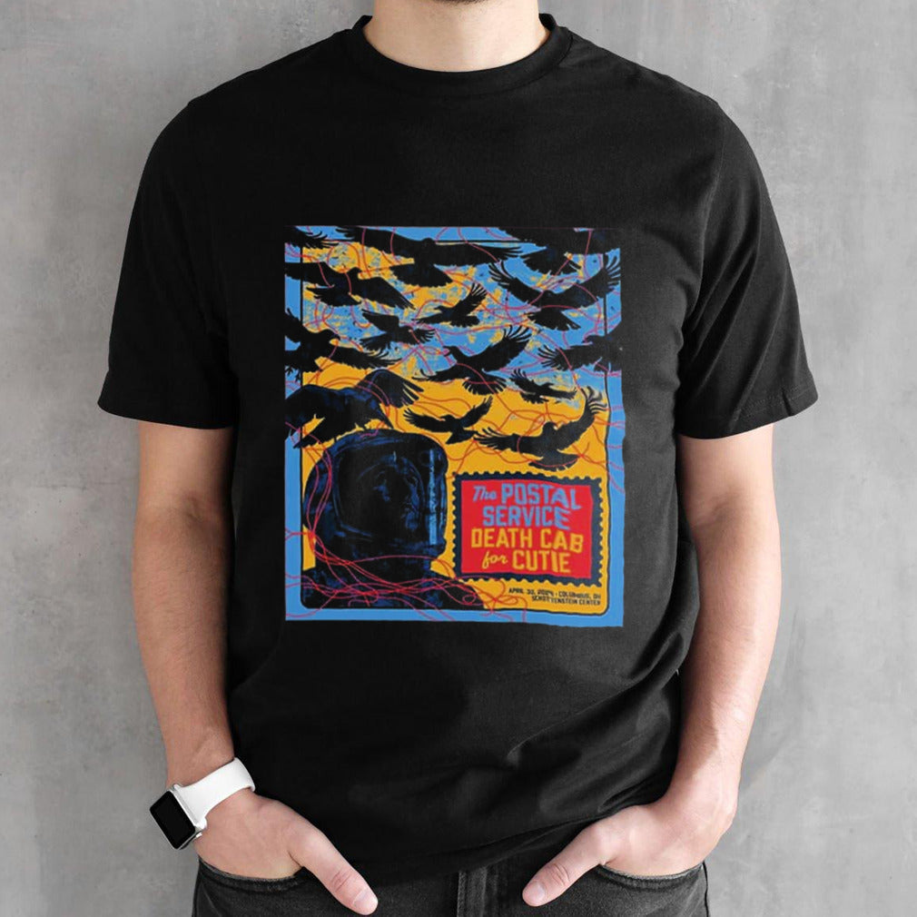 The Postal Service Death Cab For Cutie April 30 2024 Columbus DH Schottenstein Center T-Shirts