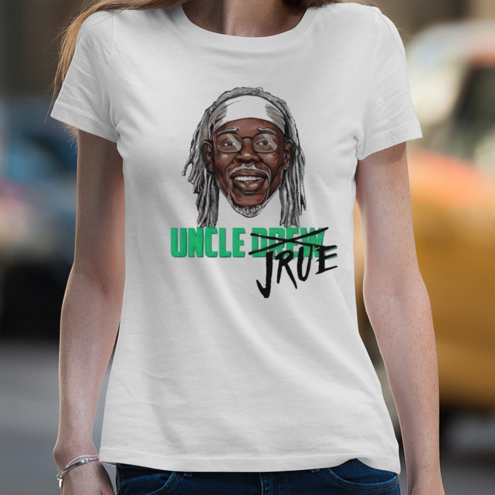 The Real Uncle Jrue Holiday Big Head Boston Celtics Basketball T-shirt
