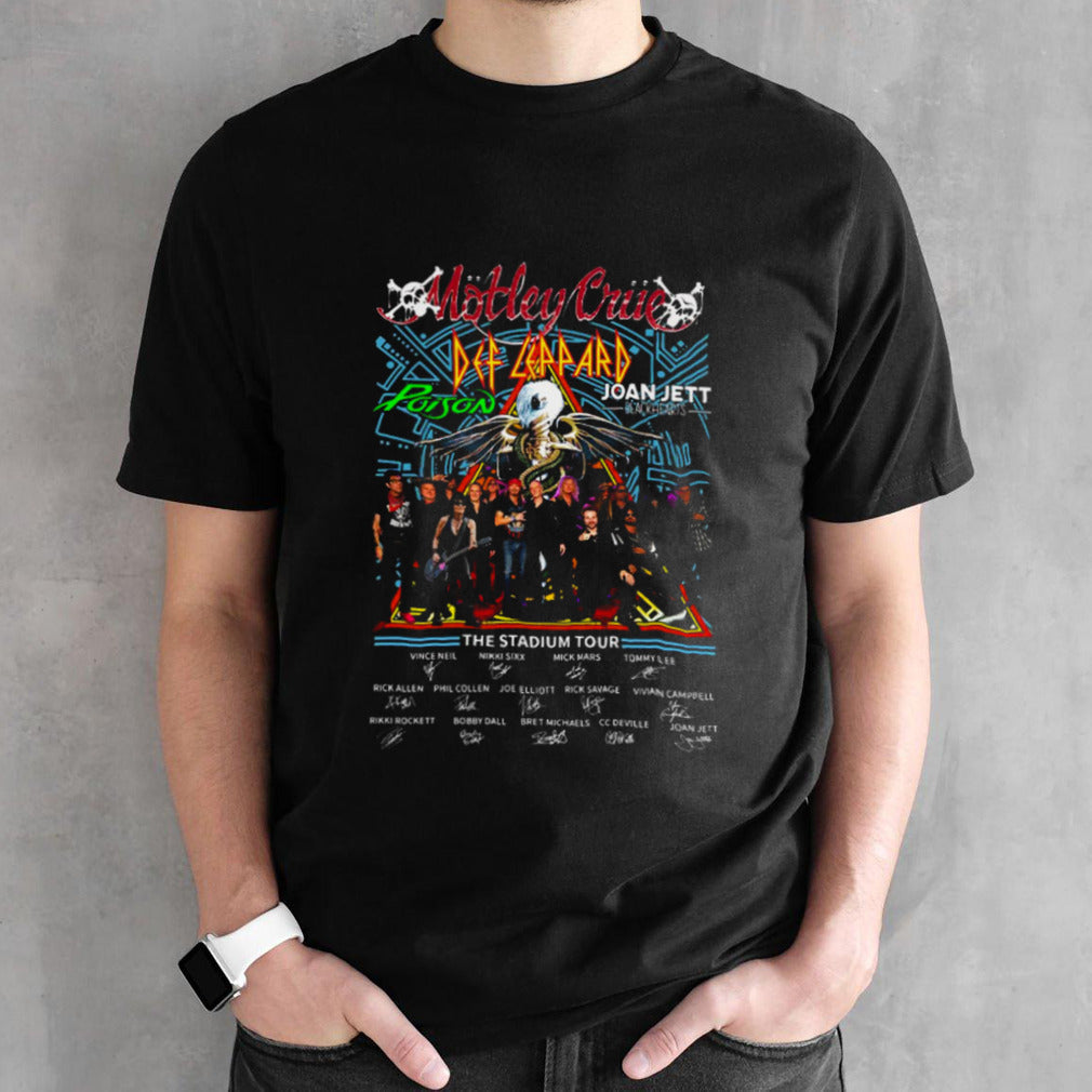The Stadium Tour 2022 Def Leppard shirts
