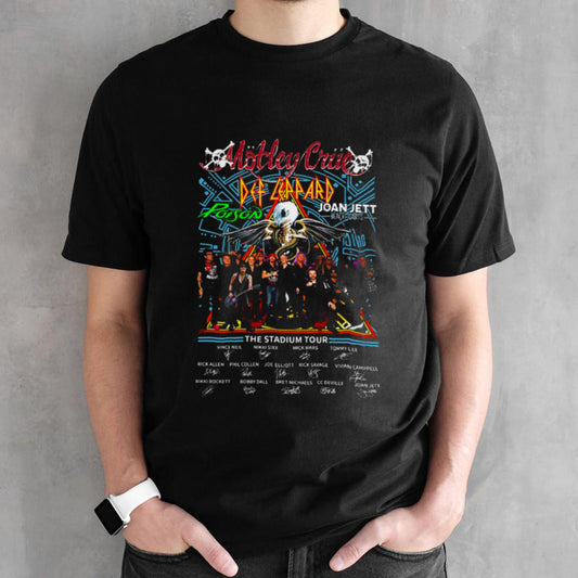 The Stadium Tour 2022 Def Leppard shirts