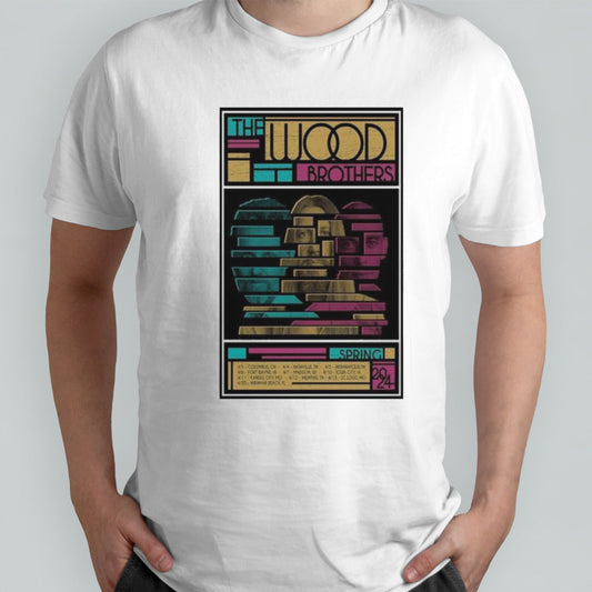 The Wood Brothers Tour Spring 2024 Shirts