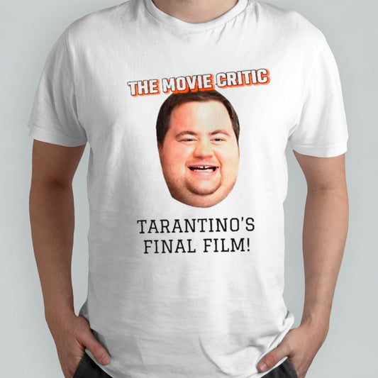 The movie critic Tarantinosâ€™s final film shirts