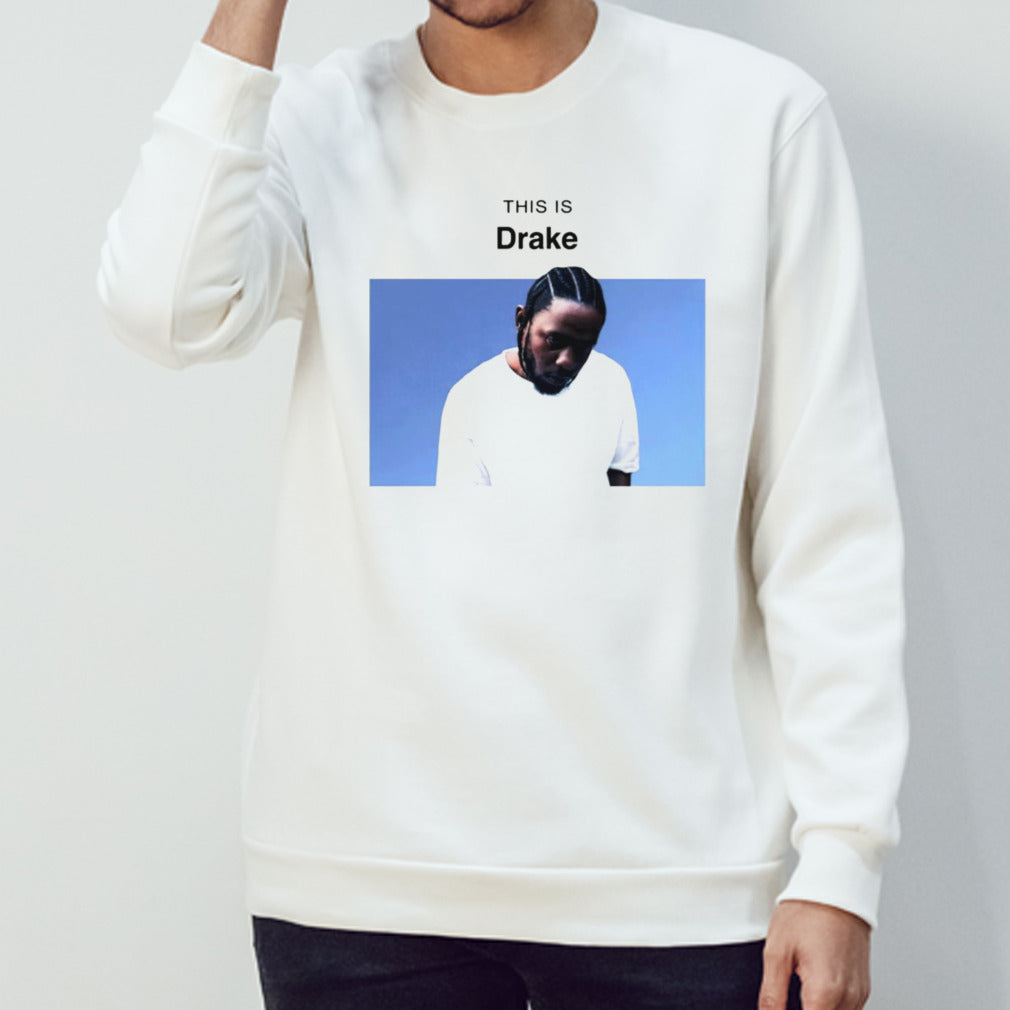 This is Drake Kendrick Lamar mugshot shirt