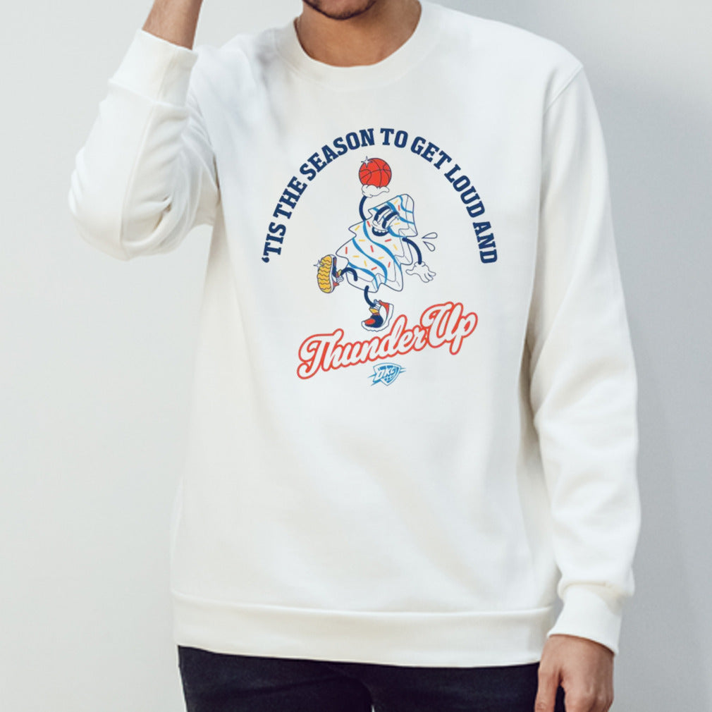 Thunder Shop Okc Thunder Iog Holiday Tree Cake T Shirts