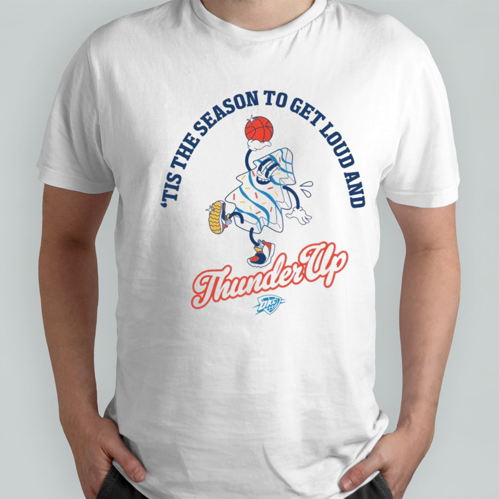 Thunder Shop Okc Thunder Iog Holiday Tree Cake T Shirts