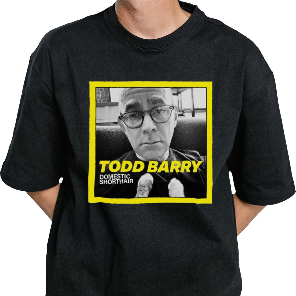 Todd Barry Domestic Shorthair Photo T-shirt
