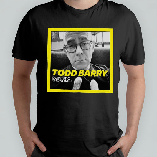Todd Barry Domestic Shorthair Photo T-shirt